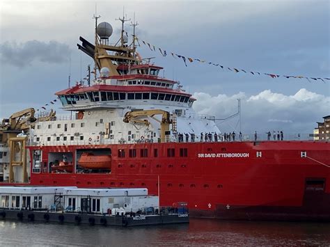 RRS Sir David Attenborough polar research ship