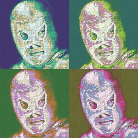 El Santo The Masked Wrestler Four 20130218 Photograph by Wingsdomain Art and Photography - Fine ...