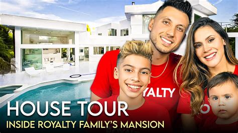 The Royalty Family | House Tour | Luxurious Hollywood Hills Mansion ...