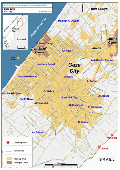 Resources: Maps of Gaza | FACTIFADA