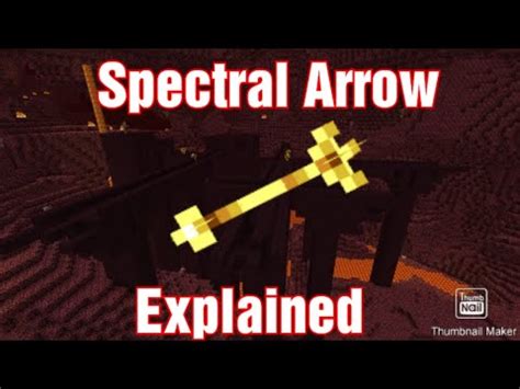 The Spectral Arrow Explained|Minecraft - YouTube