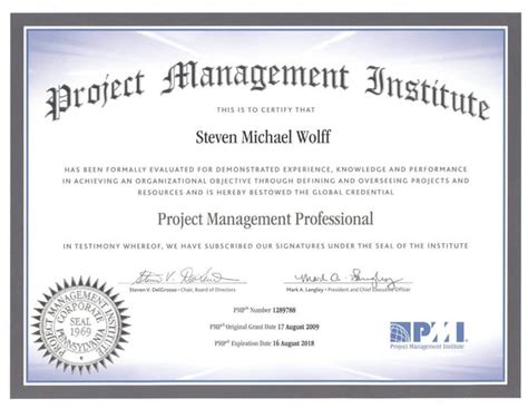 Project Management Institute (PMI) Project Management Professional (PMP ...