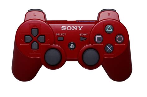 New Red PS3 Controller - Sony Playstation 3 Red Controller in Stock
