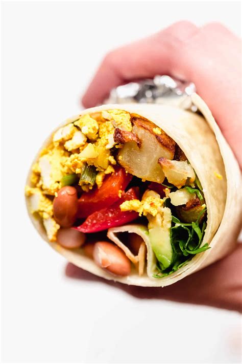 Vegan Breakfast Burrito - Choosing Chia