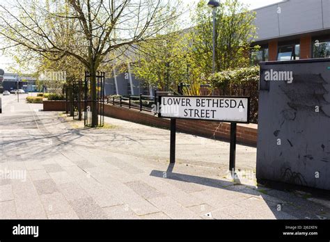 city centre scenes in Hanley stoke on Trent Stock Photo - Alamy