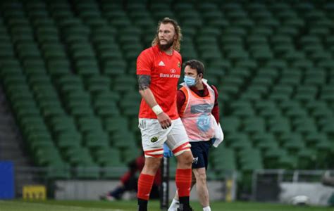 Munster look to academy after 'devastating' RG Snyman injury