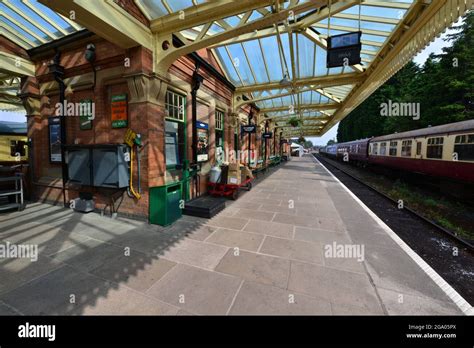 Loughborough railway station on the Great Central railway Stock Photo - Alamy