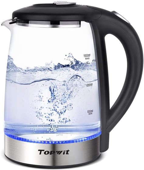 Topwit Electric Kettle Glass Hot Water Kettle | The Best Home Products ...