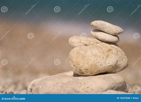 Zen stones stock photo. Image of oriental, asia, ocean - 16337848