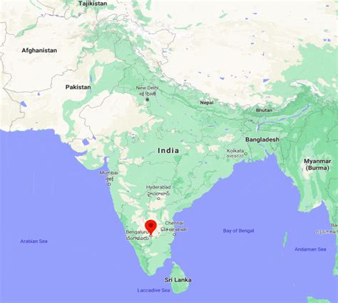 Map India Bangalore – Get Map Update