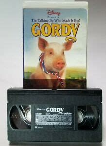 Disney's GORDY The Talking Pig Who Made It Big VHS 786936436938 | eBay