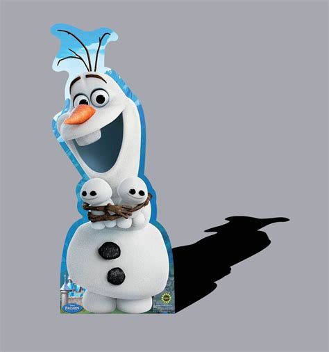 Life-size Olaf Hugging Snowgies - Frozen Fever Cardboard Standup