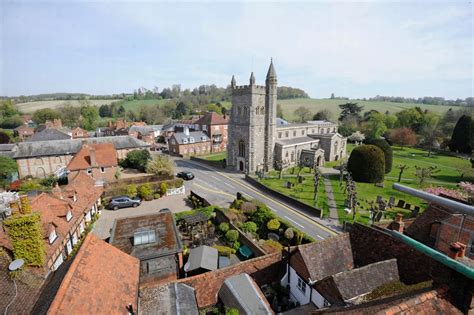 Rooftop views over Amersham from old town clock tower - photos ...