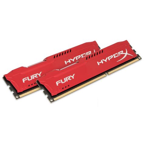 Kingston HyperX Fury Red DDR3 1866MHz 8GB 2x4GB CL10 |PcComponentes