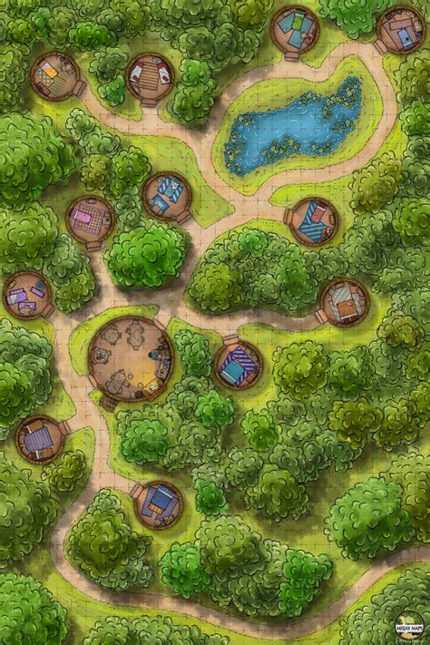 Rpg Forest Map