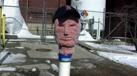 Hitting Ted Williams' Frozen Head - YouTube