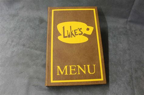 Luke's Diner Menu Replica - Kindle / iPad / Tablet Cover (Inspired by ...