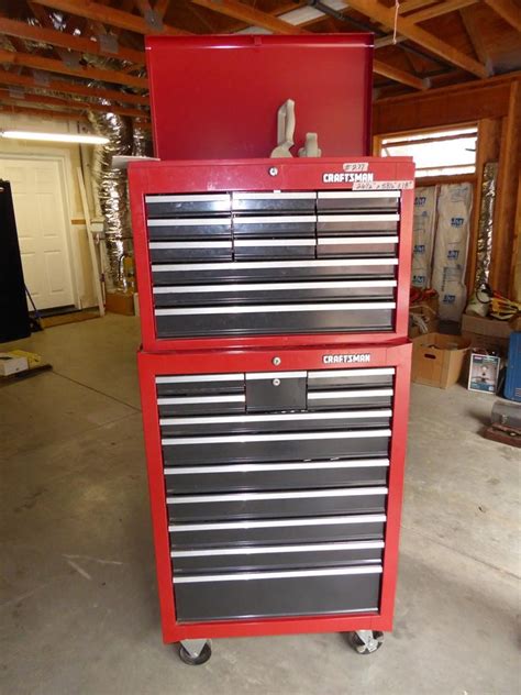 Lot #277 - Large Craftsman Rolling Toolbox Full of Craftsman & Other Tools - NorCal Online ...