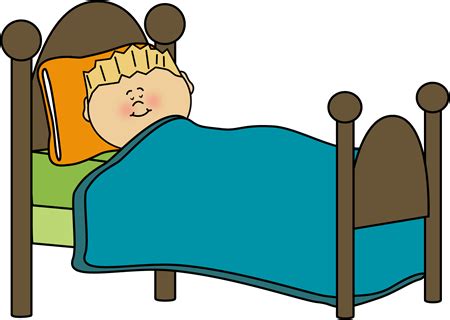 sleep in bed clipart - Clip Art Library