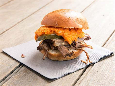 The "Grill Everything but the Burger" Brisket Burger | Saveur