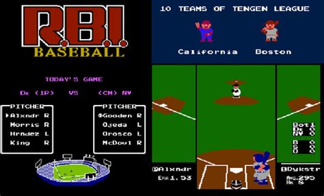 R.B.I. Baseball - TECMO BOWL VS R.B.I. BASEBALL