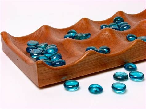 Wooden mancala board - grosstwisted