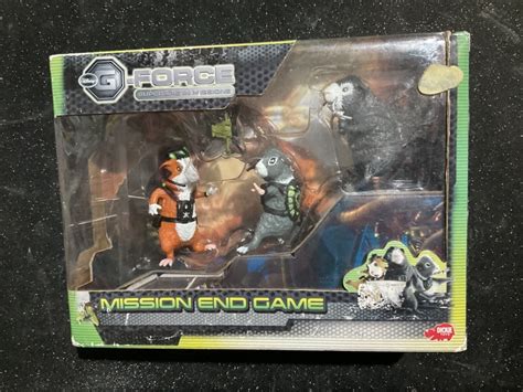 TOYS DISNEY G FORCE MOVIE MISSION END GAME PLAY SET EUROPEAN MISB SEALED | eBay