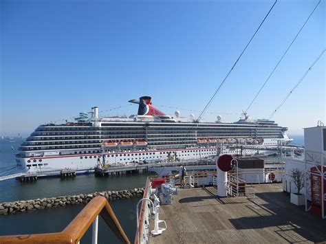 Carnival Miracle - docked in Long Beach, CA | Carnival cruise line ...