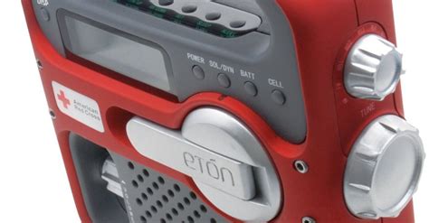 Eton American Red Cross Emergency Radio w/ Weather Alerts $20 (Reg. $46 ...