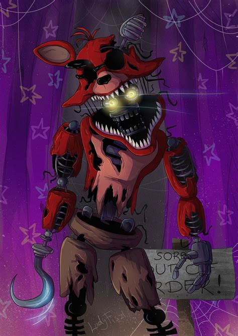 Brrrr.....So scary! Foxy And Mangle, Fnaf Foxy, Animatronic Fnaf, Fnaf ...