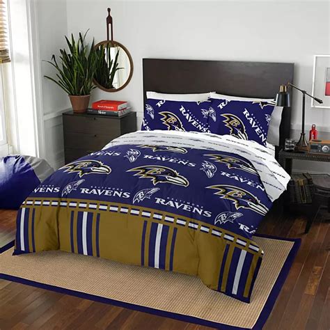 Nfl Baltimore Ravens Bedding Set - Bedding Design Ideas