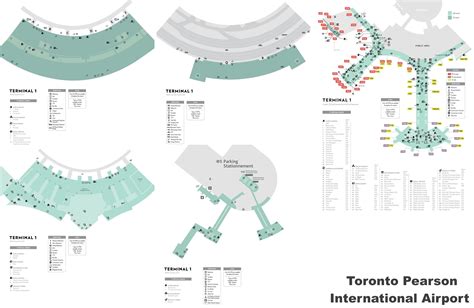 Pearson Airport Terminal 3 Arrivals Map | Zip Code Map