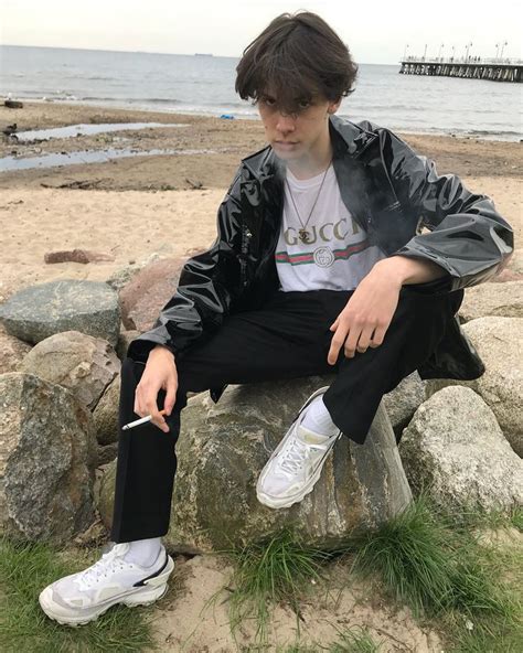 @mysteryuhh on Instagram: “just chillin” | Mens fashion edgy, Stylish mens fashion, Cute white boys