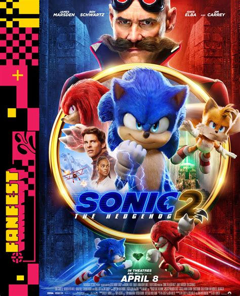 New Sonic the Hedgehog 2 Movie Poster Is a Treat For Longtime Fans Of the Games