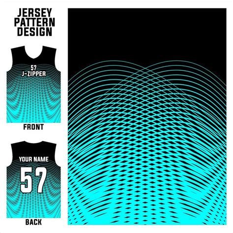 jersey design vector abstract pattern template display front and back for football teams ...