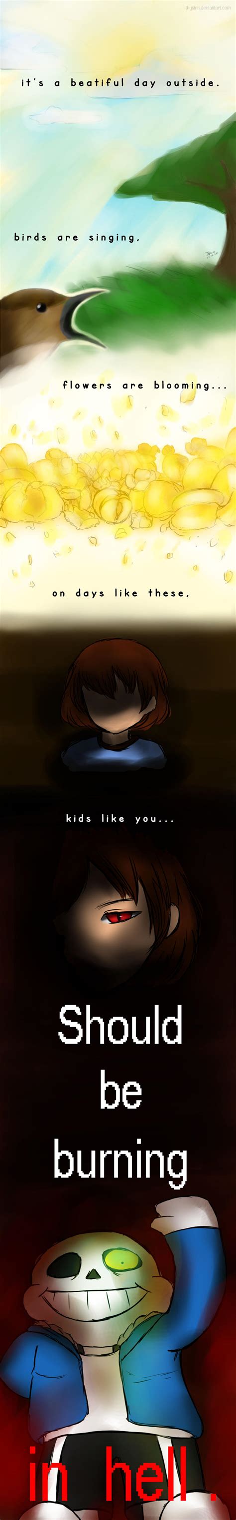 [Spoilers] Sans Precious Quotes -Undertale- by ThysinK on DeviantArt