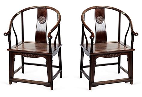 Chinese Chairs, Pair on OneKingsLane.com $200 $1500/$899 | Luxury ...