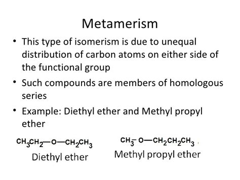 what is metamerism ? how to remember it's examples ? - Brainly.in