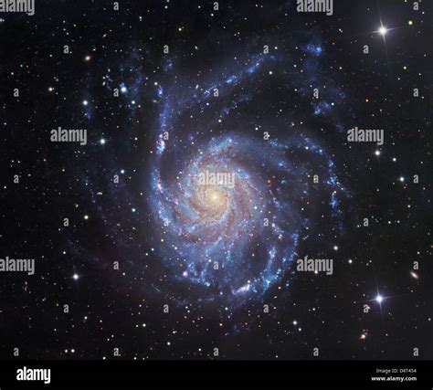 M101, The Pinwheel Galaxy in Ursa Major Stock Photo - Alamy