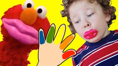 Edible Five Little Monkeys + Elmo's Mouth Fun! - YouTube