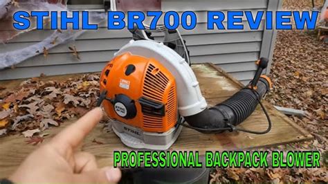 Stihl Backpack Leaf Blower Comparison BR 600, BR 700, BR, 48% OFF