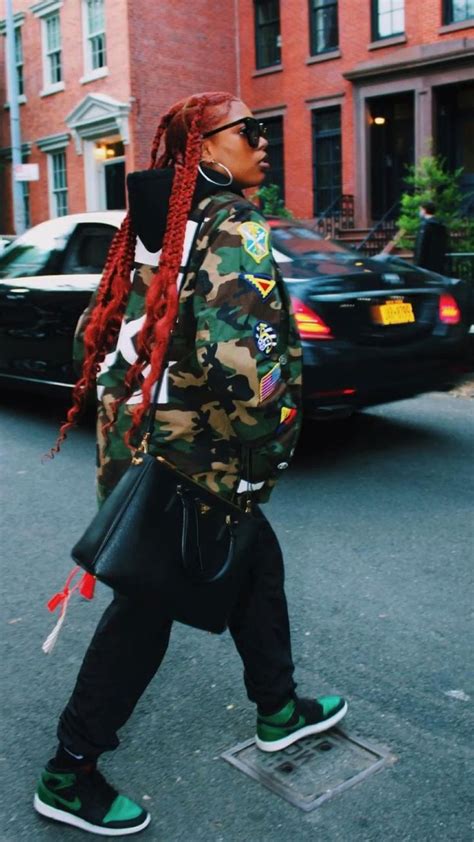 camo jacket | cargo pants | jordan 1 retro pine green: An immersive ...