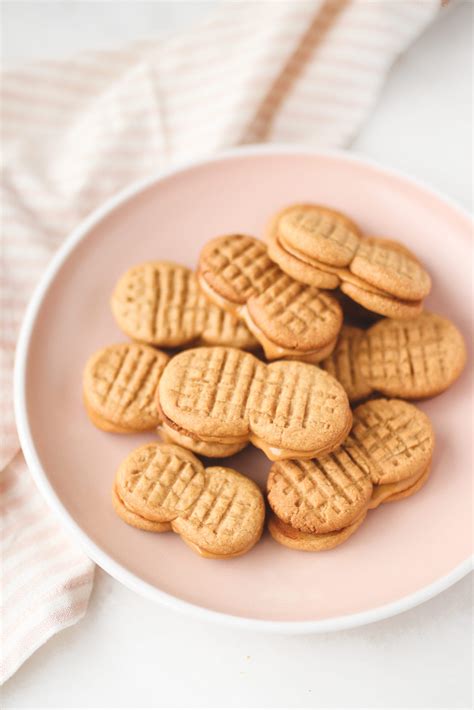 Healthier Homemade Nutter Butter Cookies Recipe - Veggiekins Blog