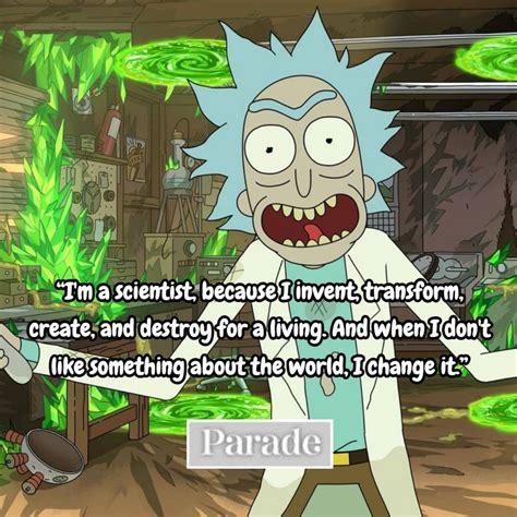 Rick and Morty Quotes - Rick Sanchez Quotes - Parade