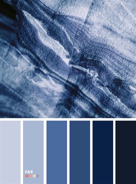 33 Pretty Winter Color Schemes { Dark Blue + Grey } | Silver color palette, Blue palette, Dark ...