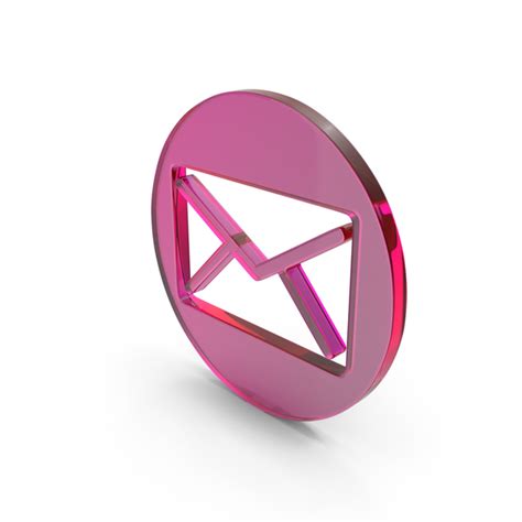 Pink Round Mail Symbol PNG Images & PSDs for Download | PixelSquid - S11956925A