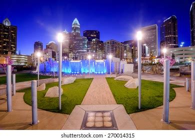 Charlotte North Carolina Usa Uptown Skyline Stock Photo 270014315 | Shutterstock