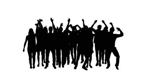 Kind Clipart Group 10 Person Silhouette Crowd People - vrogue.co