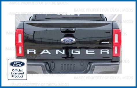 Ford RANGER Tailgate Letter Inserts Decals Stickers fits - Etsy