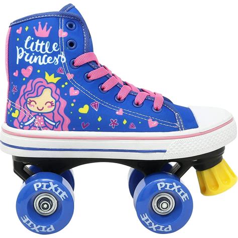 Lenexa Roller Skates for Girls - Pixie Little Princess Kids Quad Roller ...